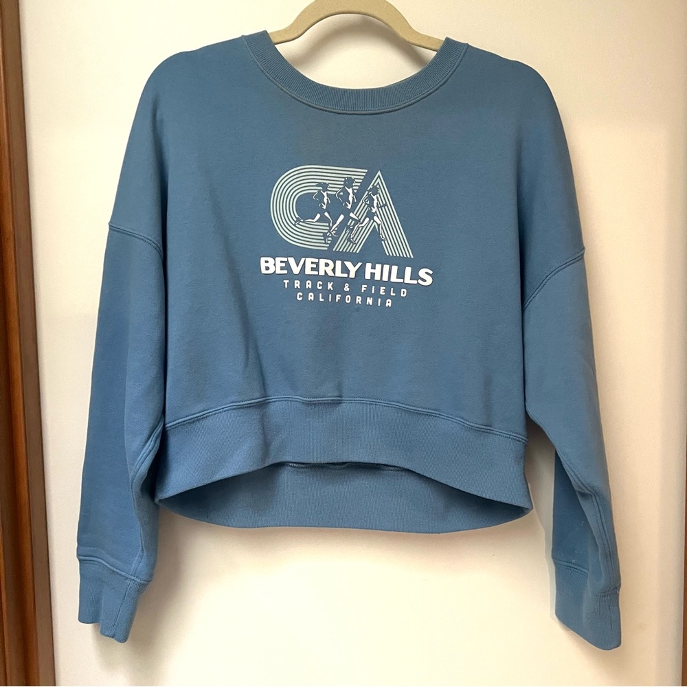 Abercrombie & Fitch Blue Beverly Hills Sweatshirt
